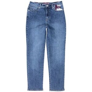 NWT Gloria Vanderbilt Amanda Jeans Size 6 High Rise Tapered Stretch Medium Wash